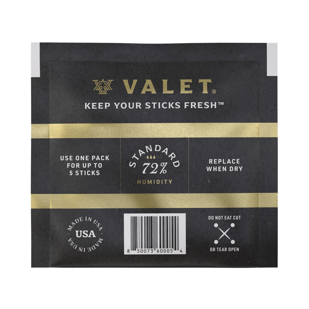 Valet 72% RH Humidity Pack - 8g Single