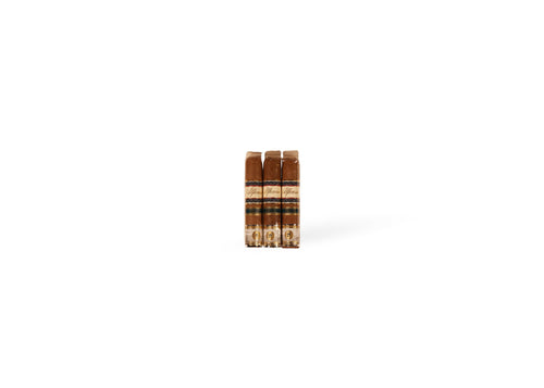Alfonso Anejo No. 3 three cigars standing at Cigar Club Miami