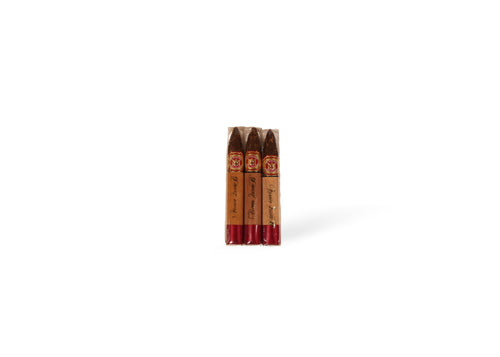 Arturo Fuente Chateau Fuente Queen B Sun Grown three cigars front at Cigar Club Miami