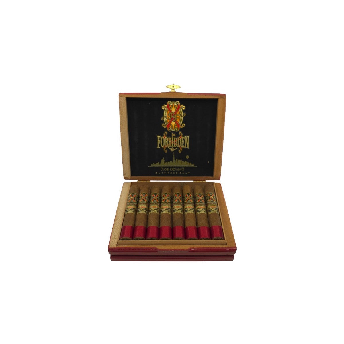 Arturo Fuente OpusX 2020 Dubai Exclusive cigar on white background