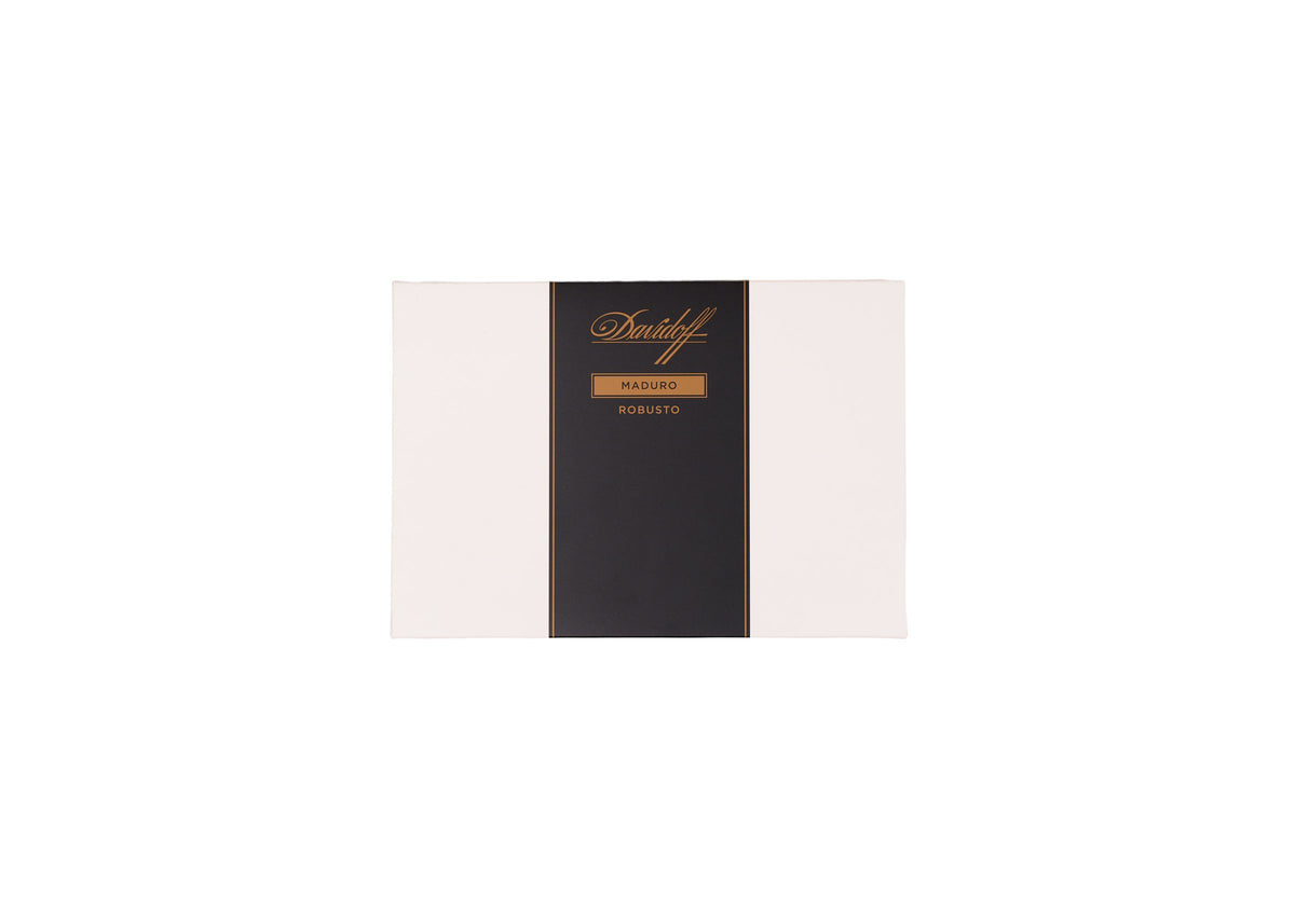 Davidoff Maduro Robusto product photo on white background at Cigar Club Miami