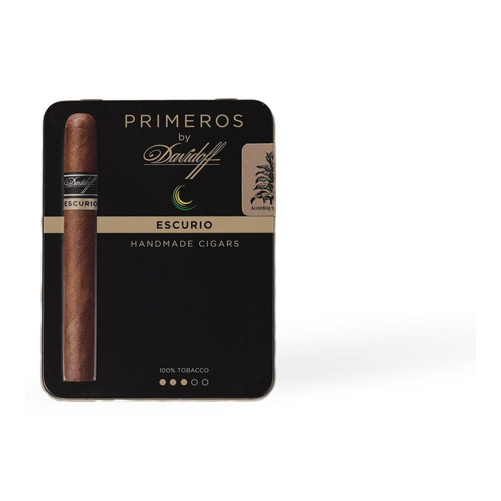 Davidoff Primeros Escurio product photo on white background at Cigar Club Miami