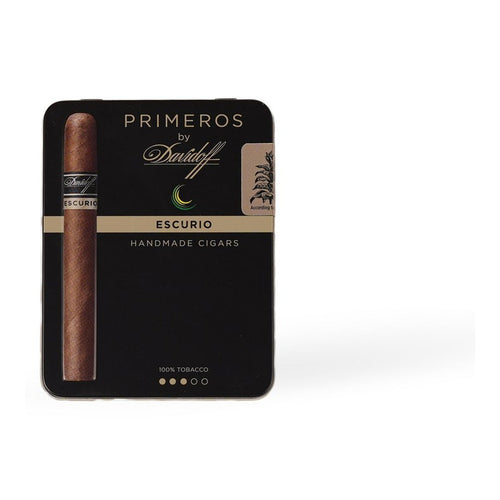 Davidoff Primeros Escurio product photo on white background at Cigar Club Miami