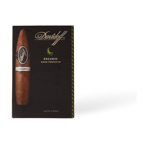 Davidoff Escurio Grand Perfecto product photo on white background at Cigar Club Miami