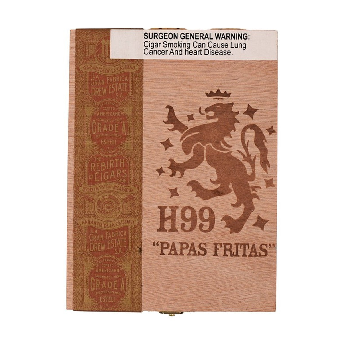 Drew Estate Liga Privada H99 Papas Fritas product photo on white background at Cigar Club Miami
