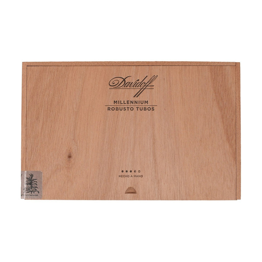 Davidoff Millennium Robusto Tubos product photo on white background at Cigar Club Miami