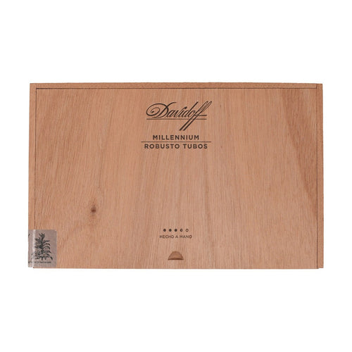 Davidoff Millennium Robusto Tubos product photo on white background at Cigar Club Miami