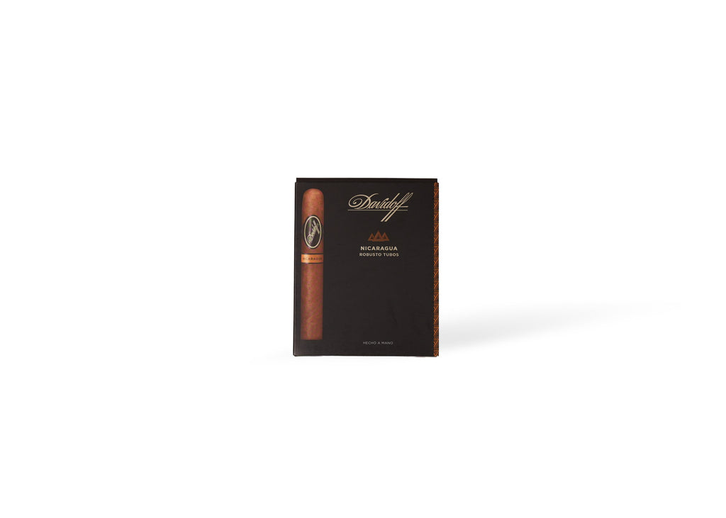 Davidoff Nicaragua Robusto Tubo product photo on white background at Cigar Club Miami