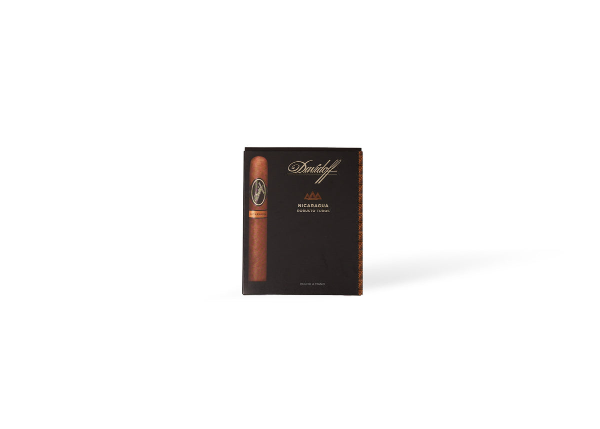 Davidoff Nicaragua Robusto Tubo product photo on white background at Cigar Club Miami