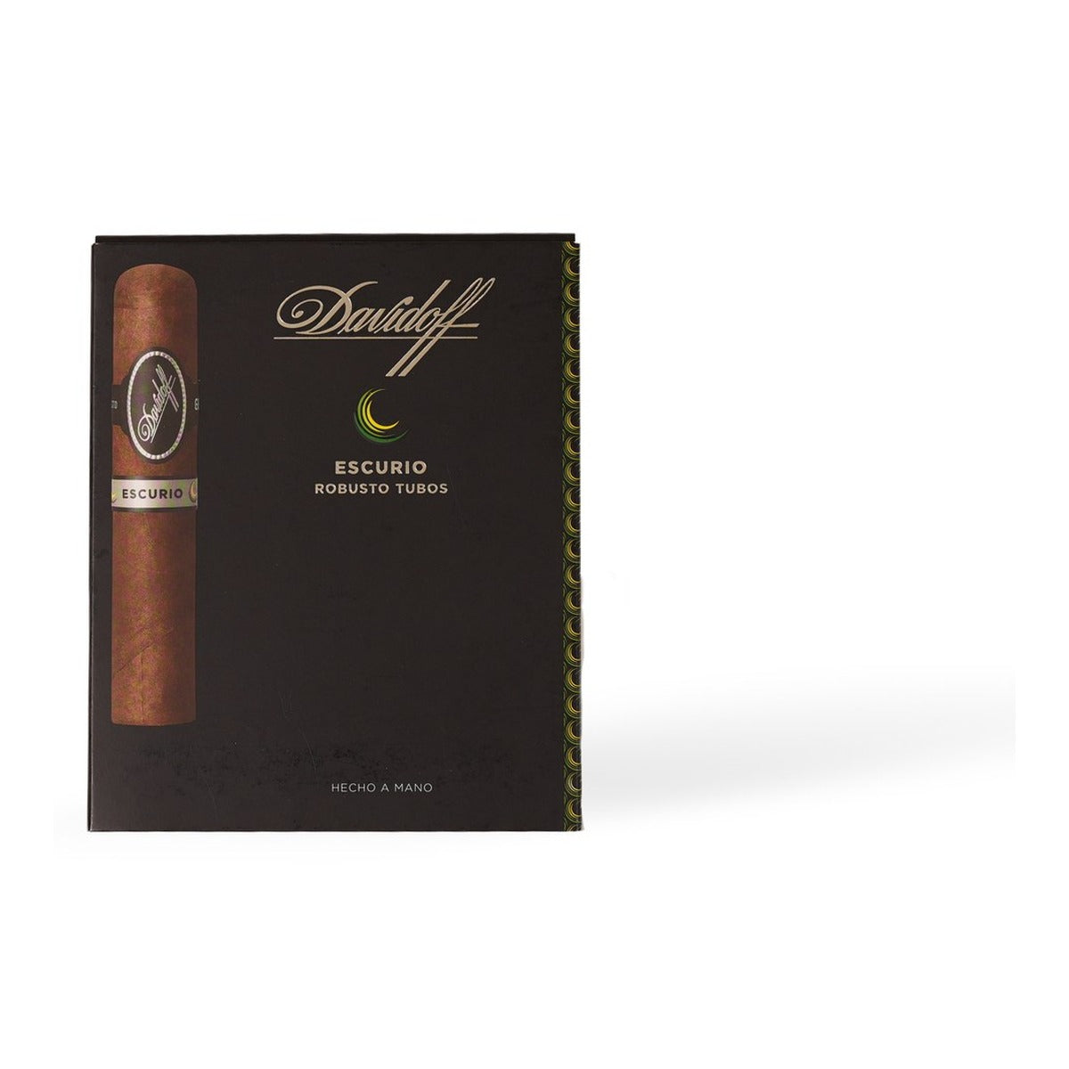 Davidoff Escurio Robusto Tubos product photo on white background at Cigar Club Miami