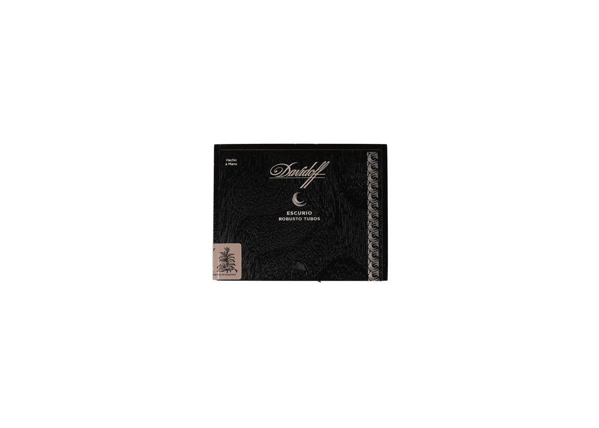 Davidoff Escurio Robusto Tubos product photo on white background at Cigar Club Miami