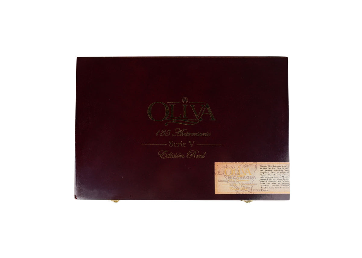 Oliva Serie V 135th Anniversary Edición Limitada product photo on white background at Cigar Club Miami