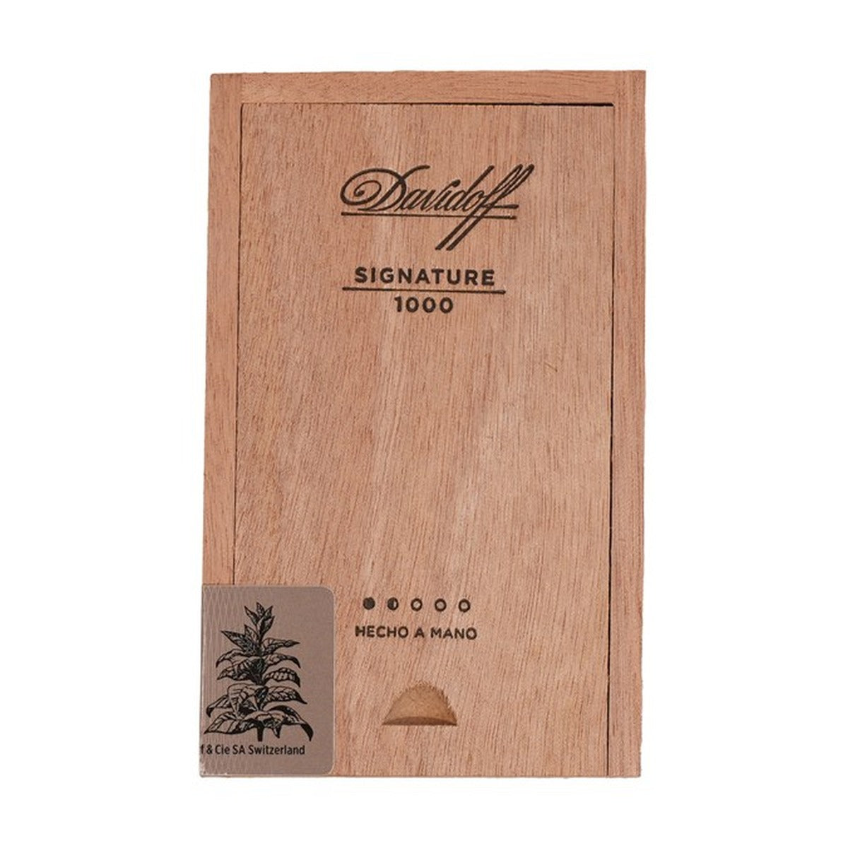 Davidoff Signature 1000 product photo on white background at Cigar Club Miami