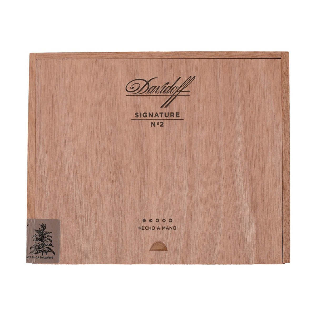 Davidoff Signature No. 2 product photo on white background at Cigar Club Miami