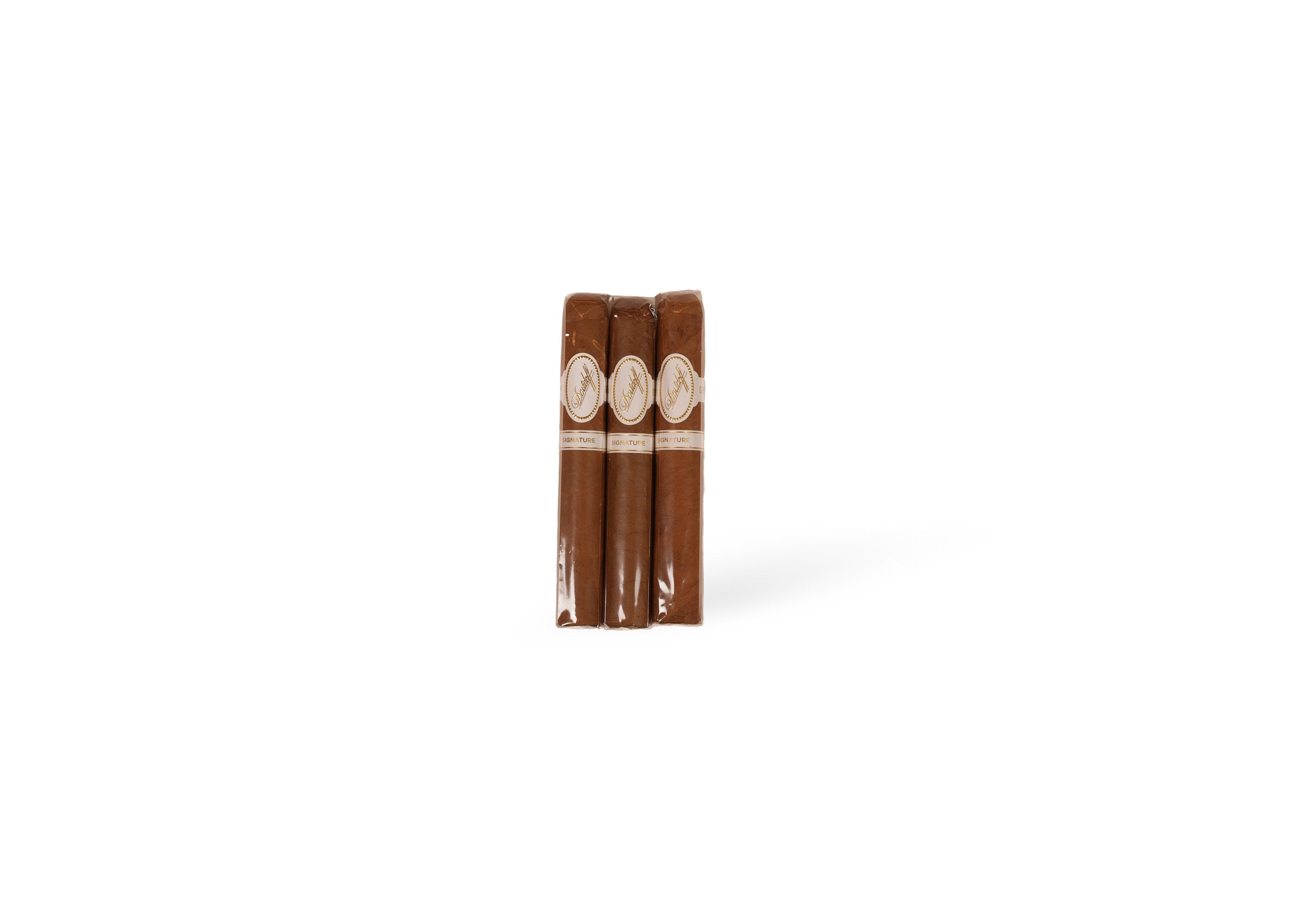 Davidoff Signature Toro three cigars front at Cigar Club Miami