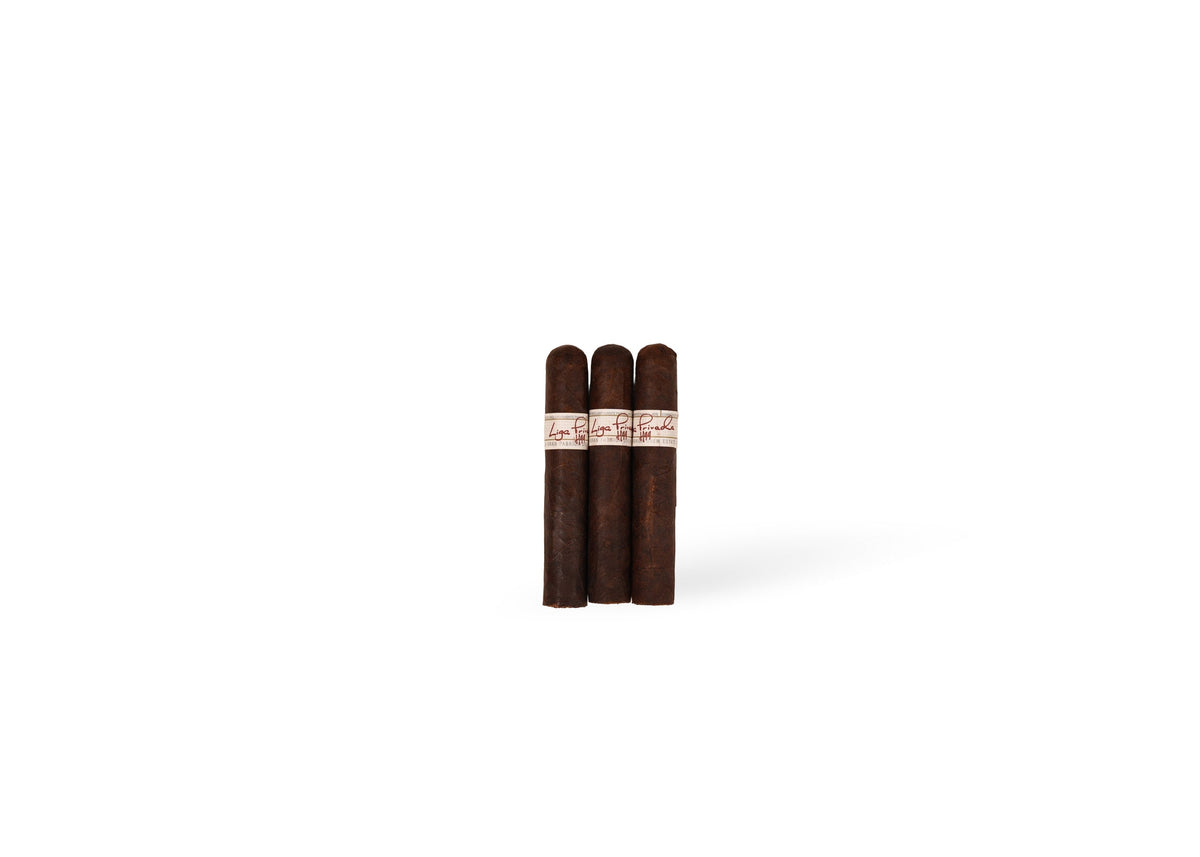 Drew Estate Liga Privada H99 Toro three cigars front