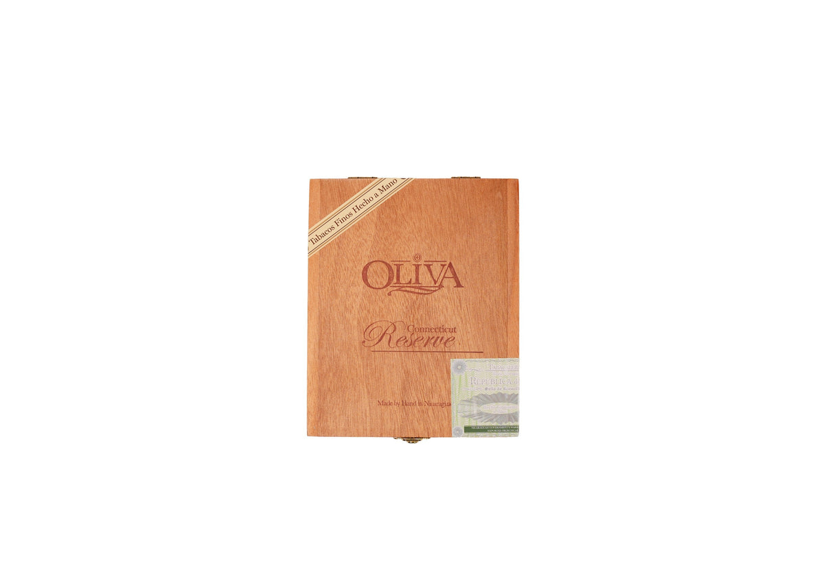 Oliva Connecticut Reserve Toro Tubos box front