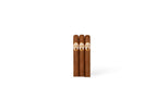 Oliva Connecticut Reserve Toro Tubos three cigars standing